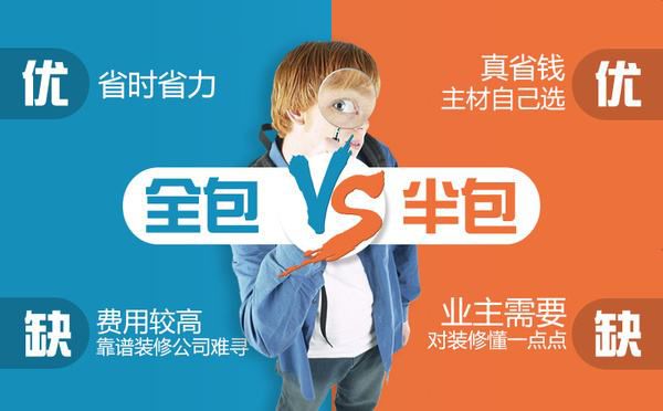 新房裝修半包和裝修全包區別簡(jiǎn)要介紹